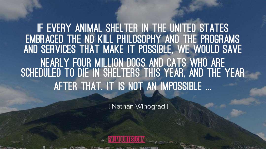 Animal Shelter quotes by Nathan Winograd