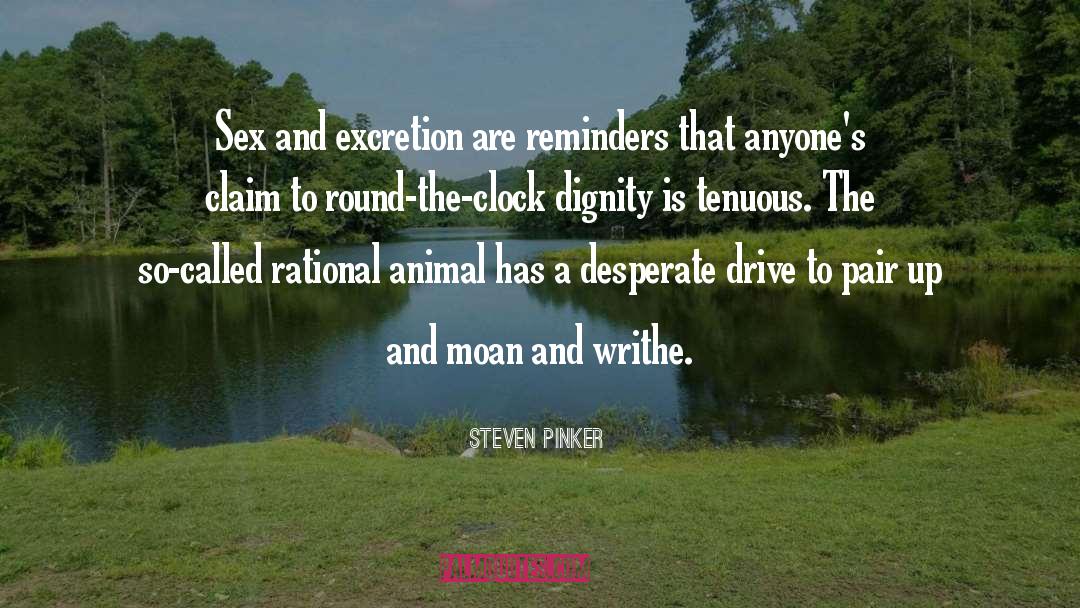 Animal Stories quotes by Steven Pinker