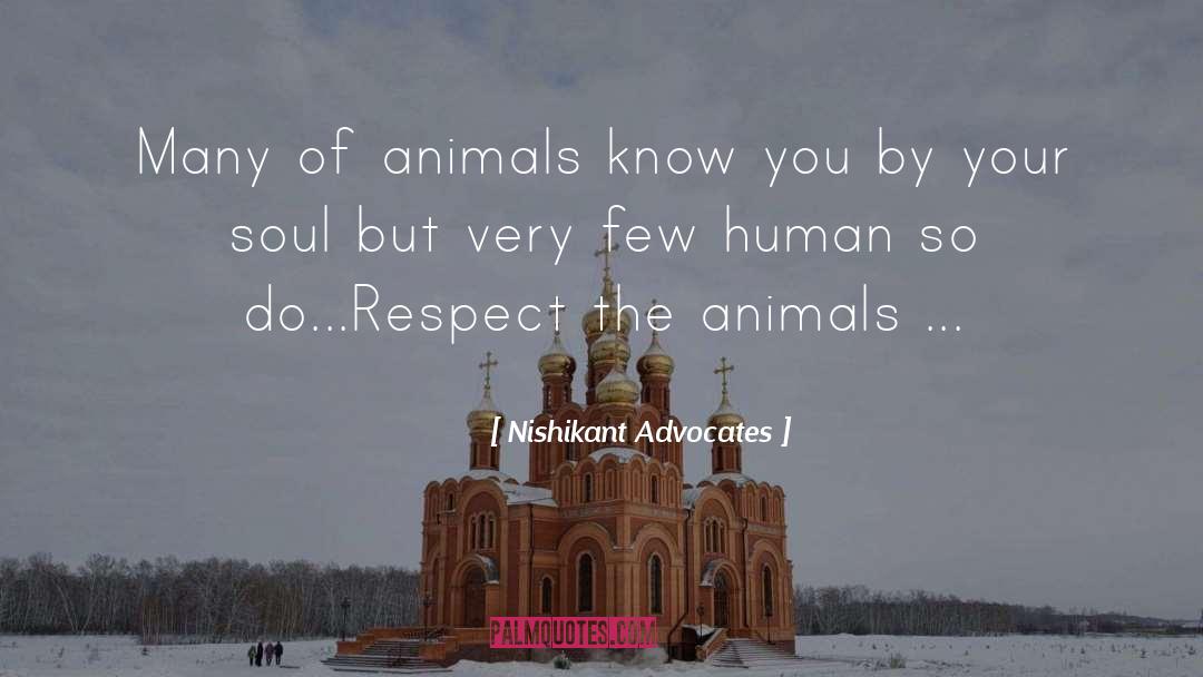 Animal Welfare quotes by Nishikant Advocates