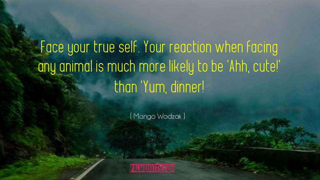 Animalliberation quotes by Mango Wodzak