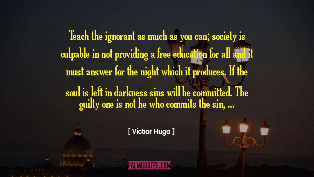 Animals And Society quotes by Victor Hugo