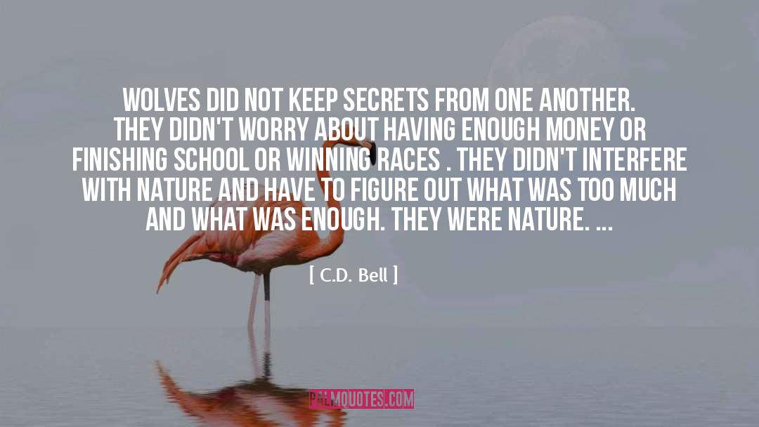 Animals Love quotes by C.D. Bell