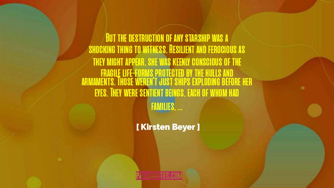 Animals Sentient Beings quotes by Kirsten Beyer