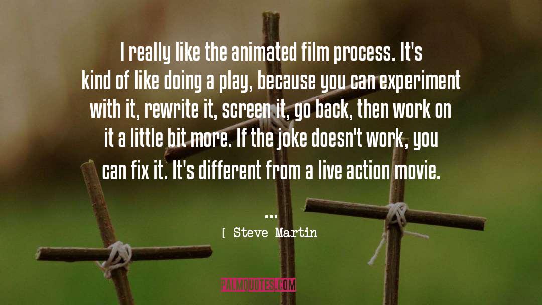 Animated quotes by Steve Martin