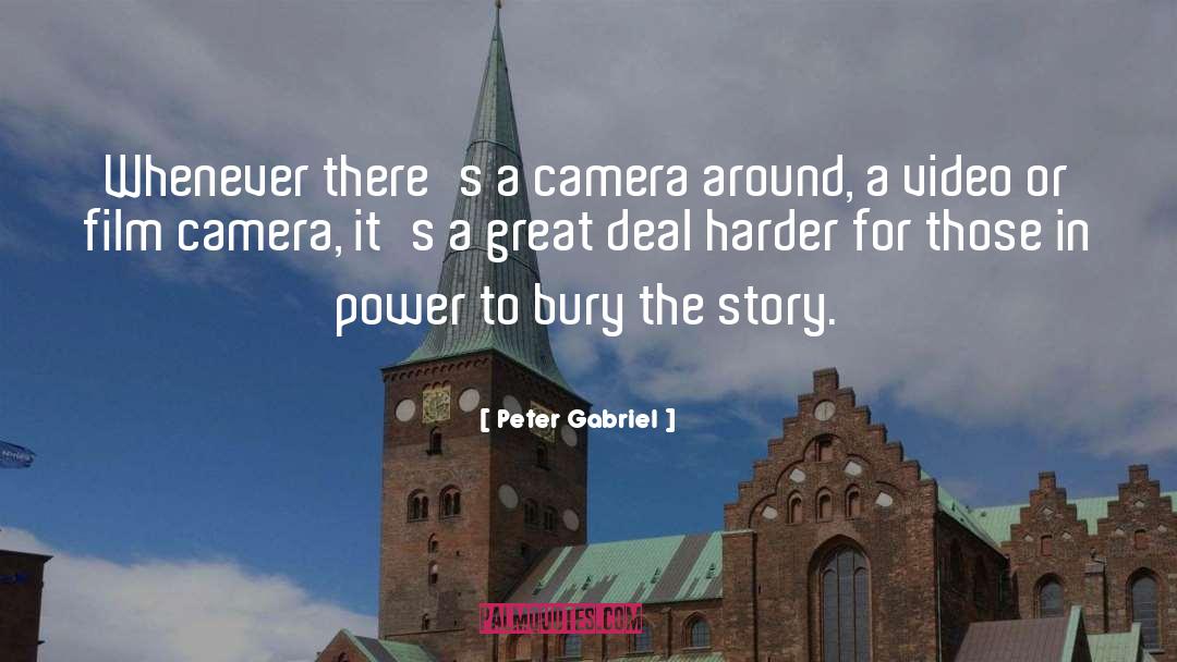 Animation Video Production quotes by Peter Gabriel