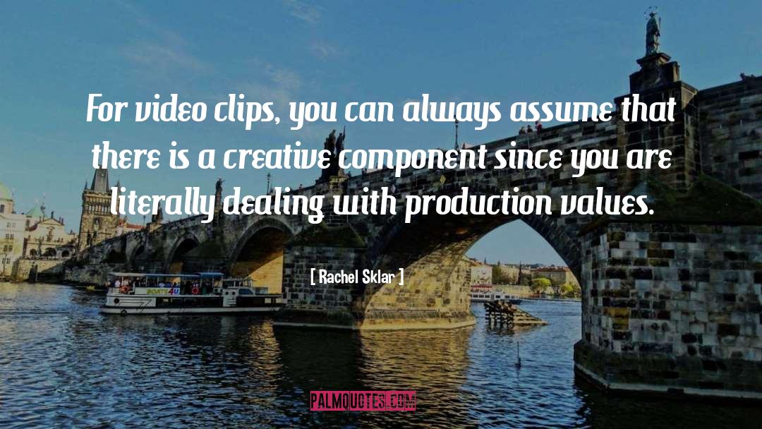 Animation Video Production quotes by Rachel Sklar