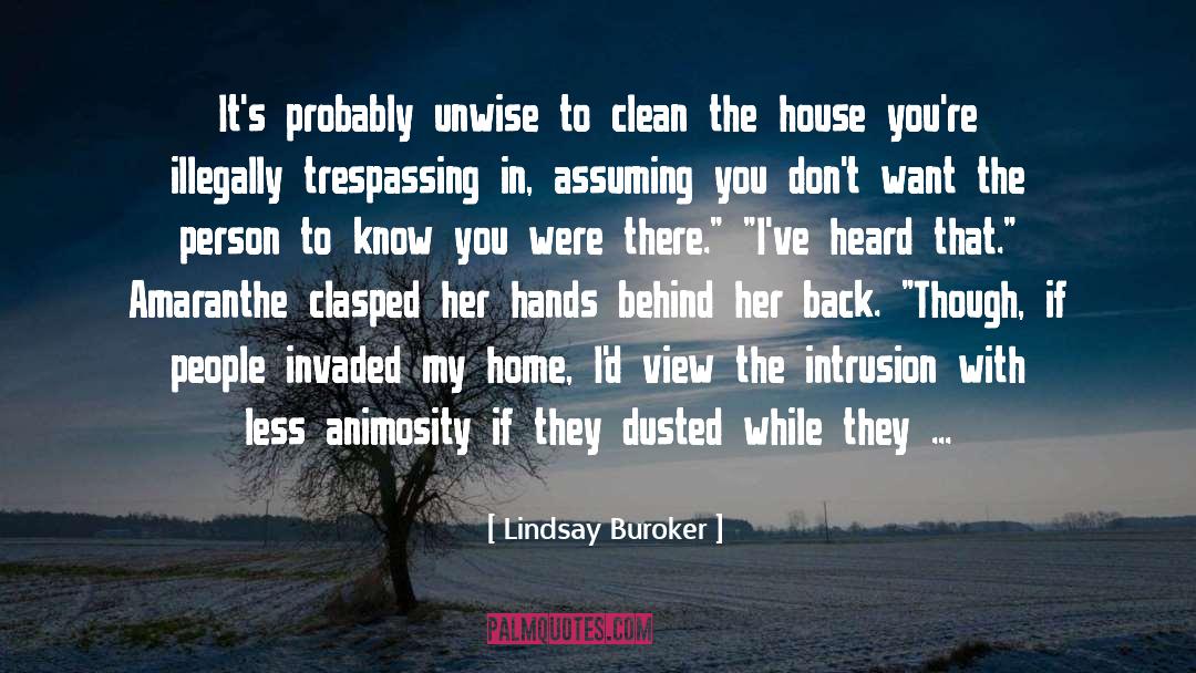 Animosity quotes by Lindsay Buroker