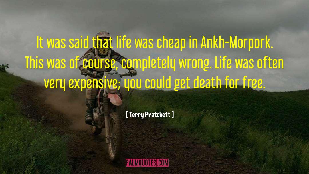 Ankh Morpork quotes by Terry Pratchett