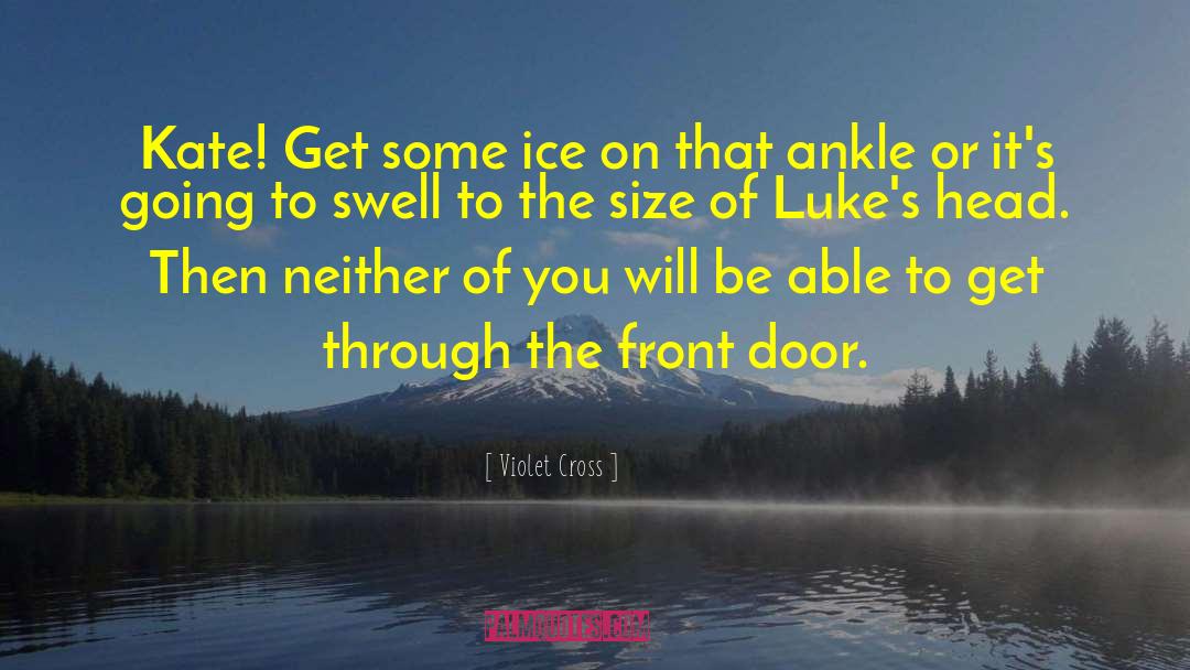 Ankle quotes by Violet Cross