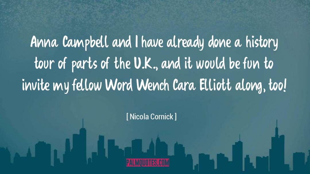 Anna Campbell quotes by Nicola Cornick