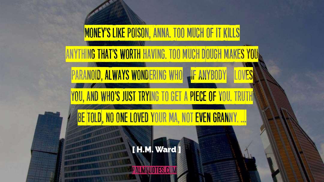 Anna M Aquino quotes by H.M. Ward