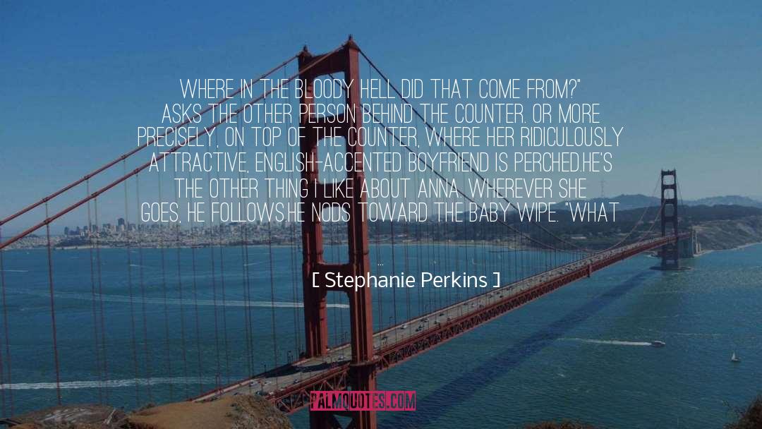 Anna Oliphant quotes by Stephanie Perkins