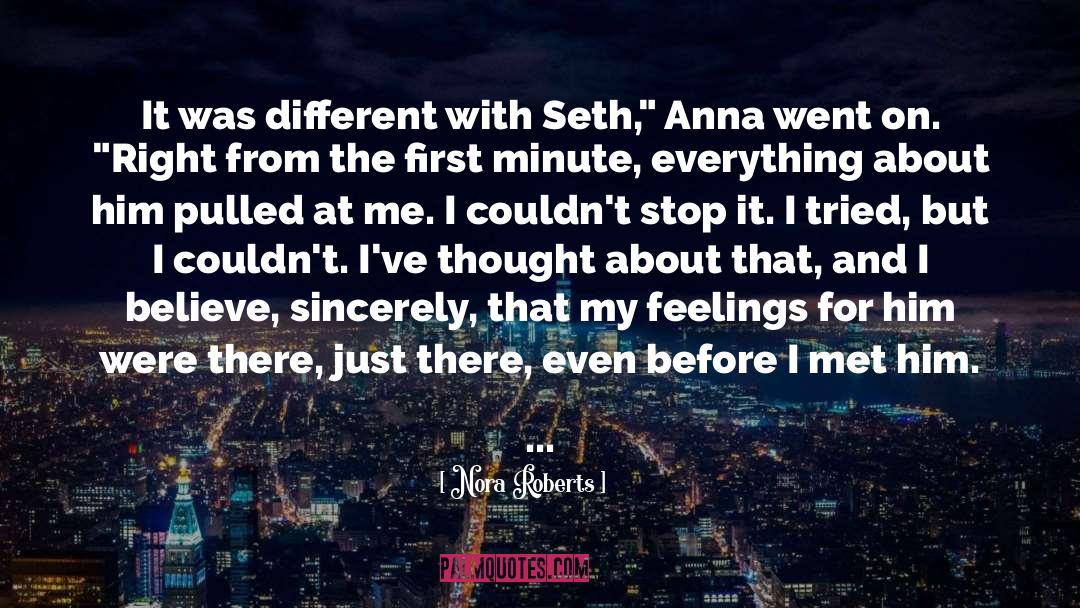 Anna quotes by Nora Roberts