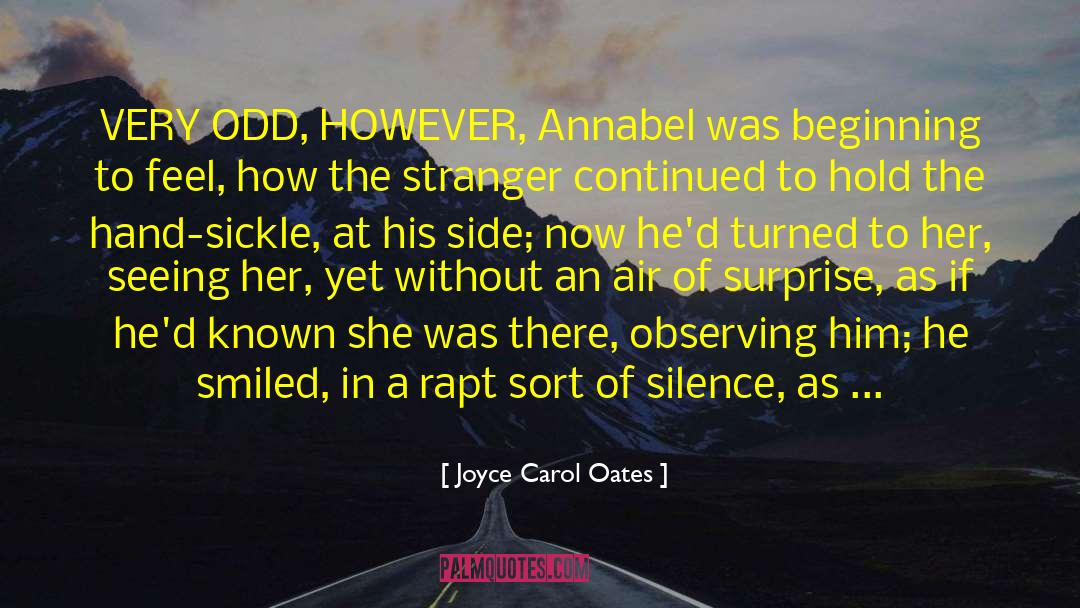 Annabel Blackthorn quotes by Joyce Carol Oates