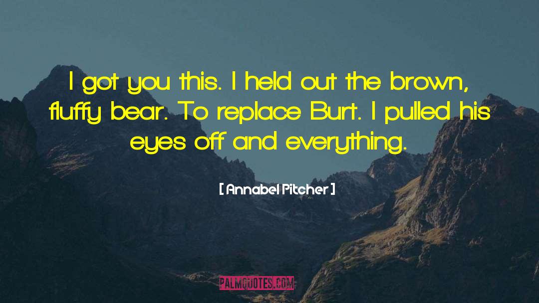 Annabel Blackthorn quotes by Annabel Pitcher