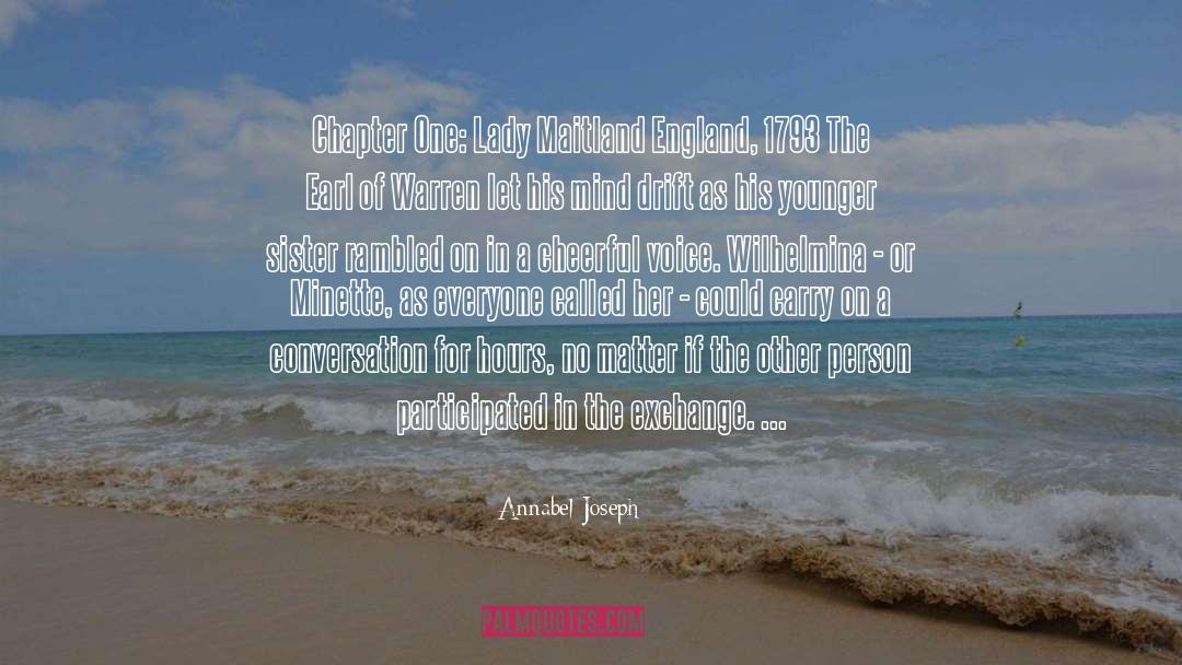 Annabel Joseph quotes by Annabel Joseph