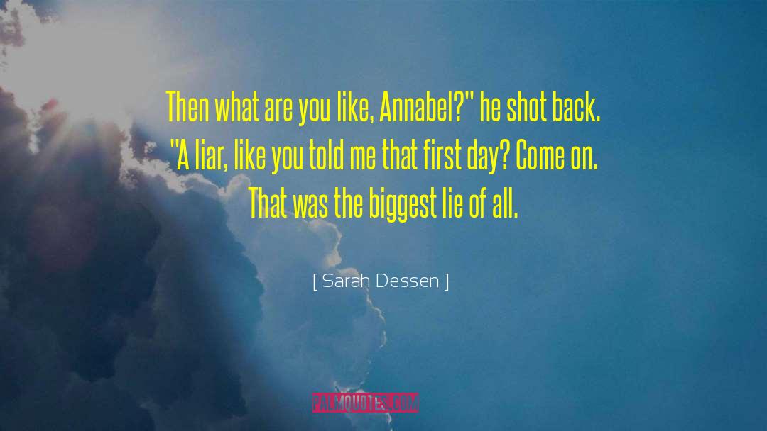 Annabel quotes by Sarah Dessen