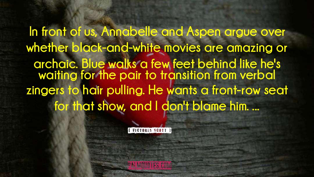 Annabelle Fancher quotes by Victoria Scott