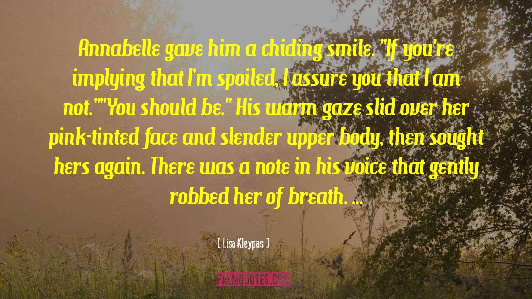 Annabelle quotes by Lisa Kleypas