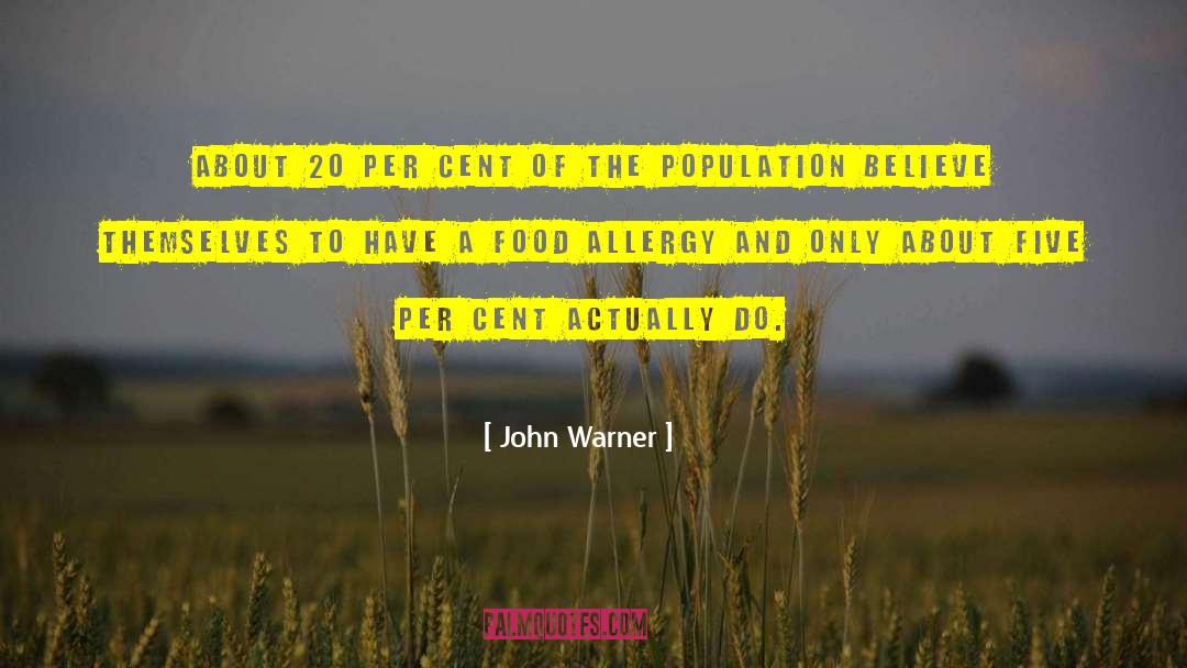 Annatto Allergy quotes by John Warner