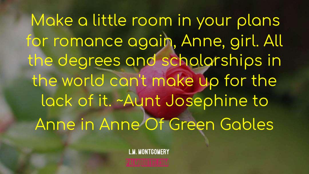 Anne Girl quotes by L.M. Montgomery