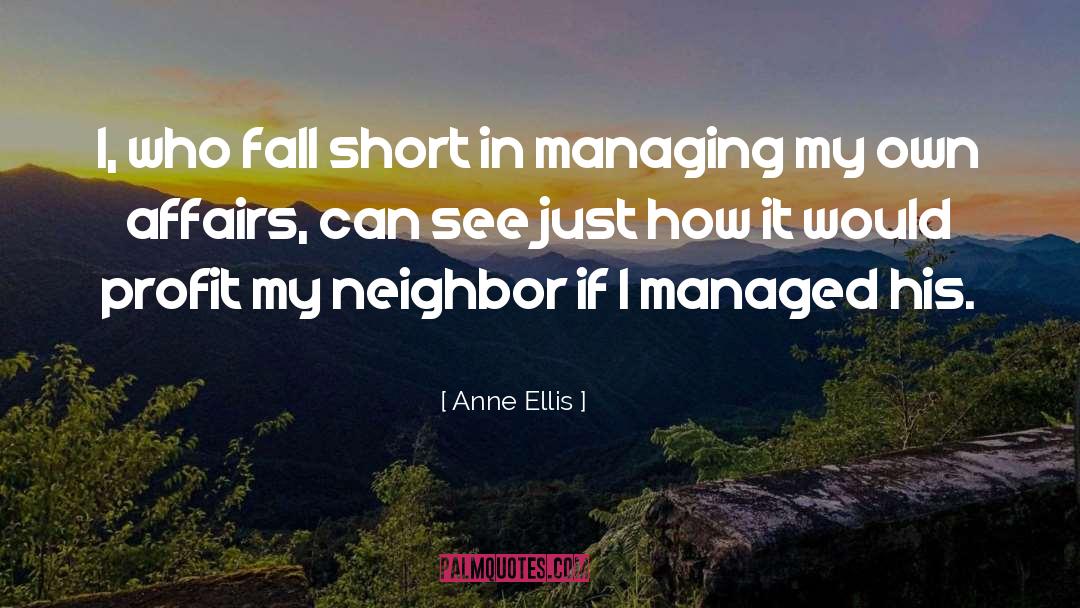 Anne Marsh quotes by Anne Ellis
