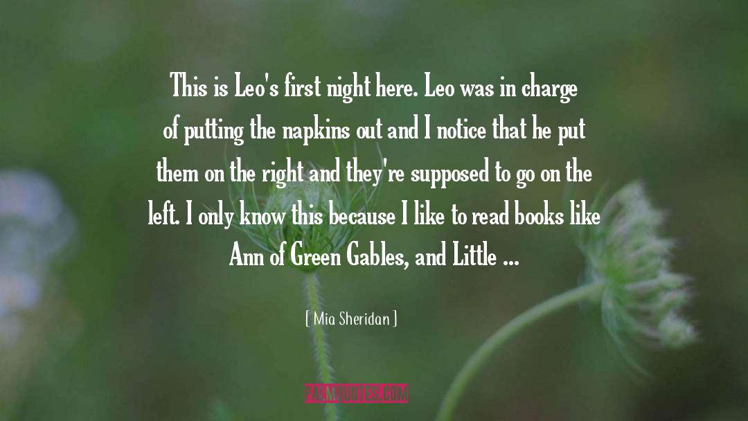 Anne Of Green Gables quotes by Mia Sheridan