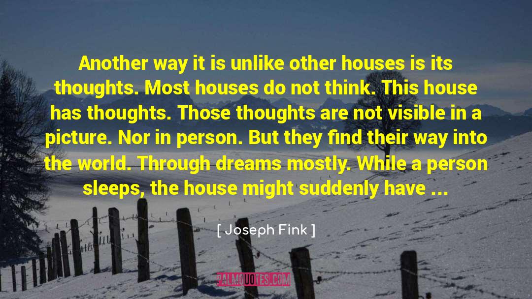 Anne S House Of Dreams quotes by Joseph Fink