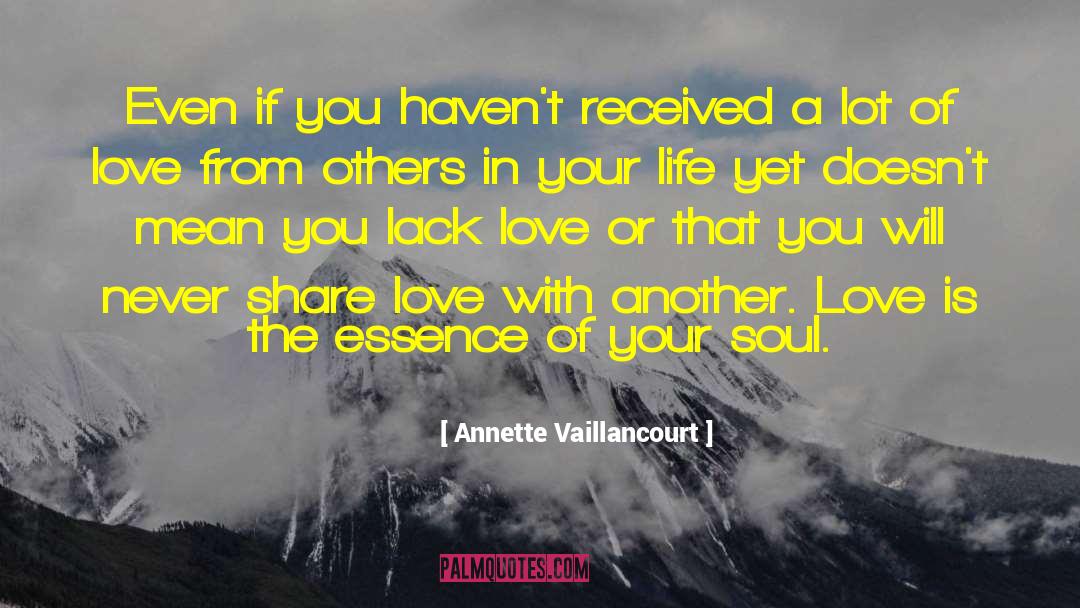 Annette quotes by Annette Vaillancourt