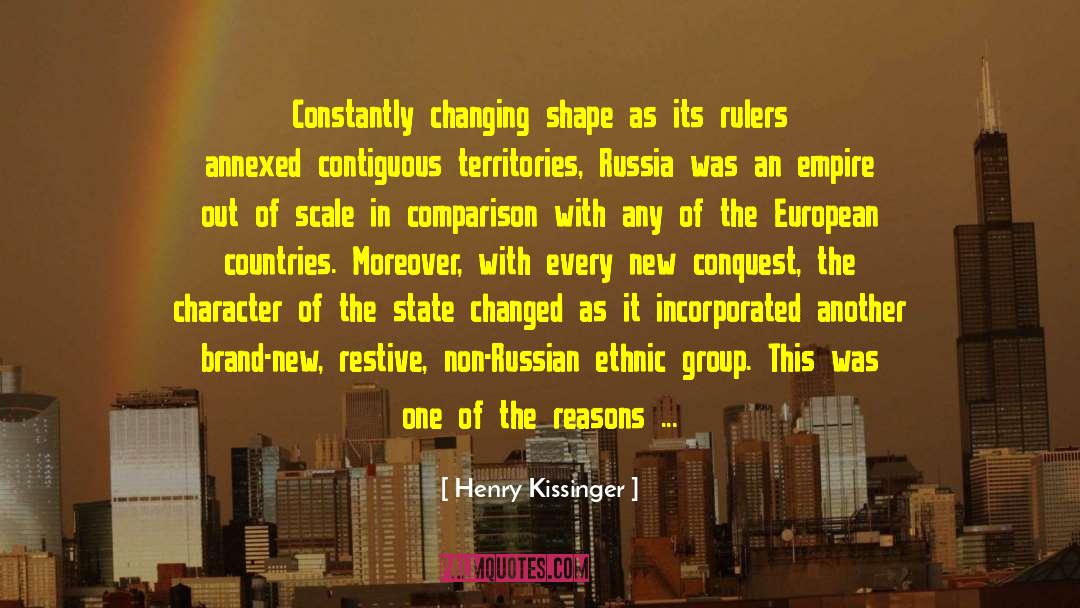 Annexed quotes by Henry Kissinger