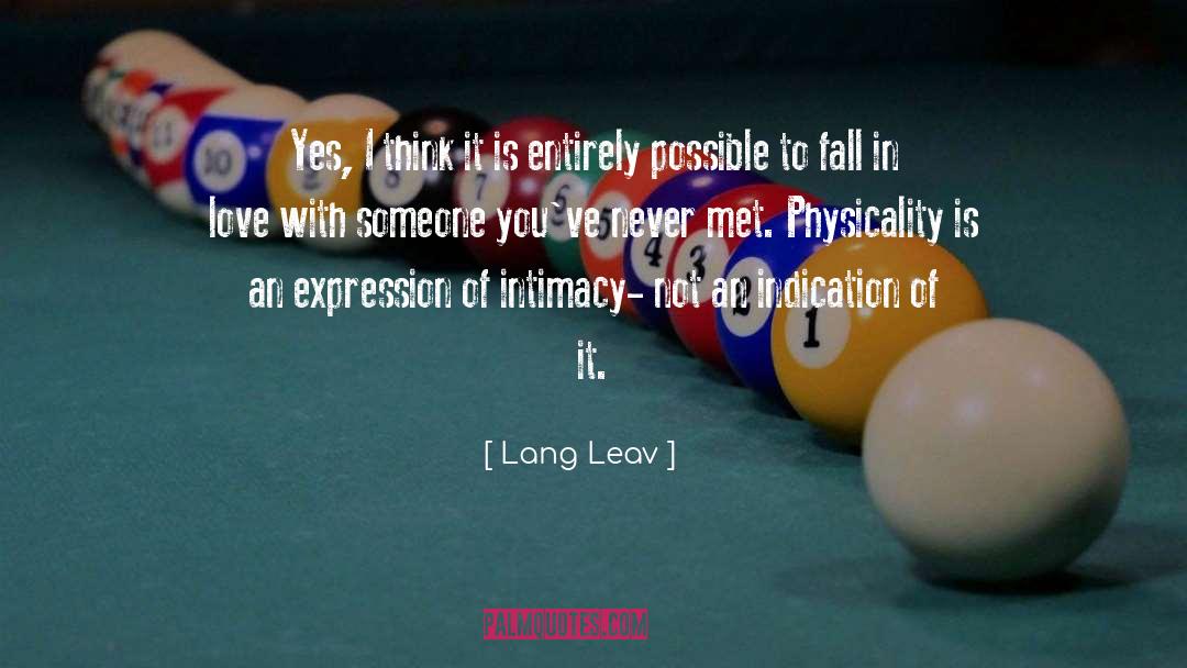 Annie Lang quotes by Lang Leav