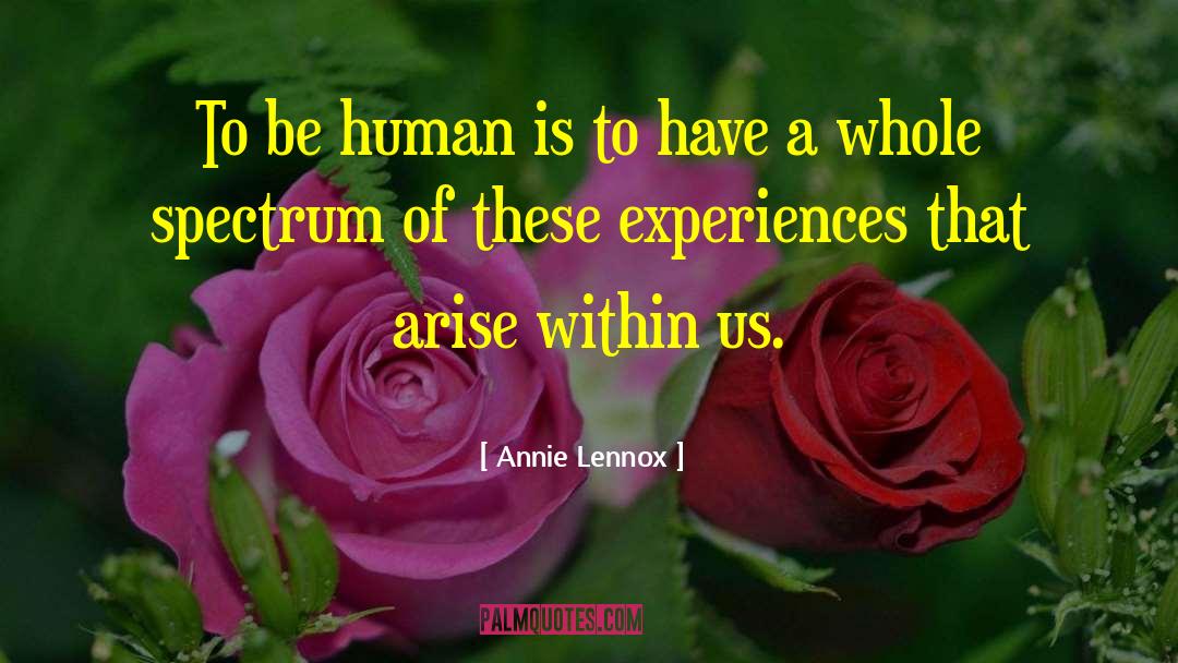 Annie Winters quotes by Annie Lennox