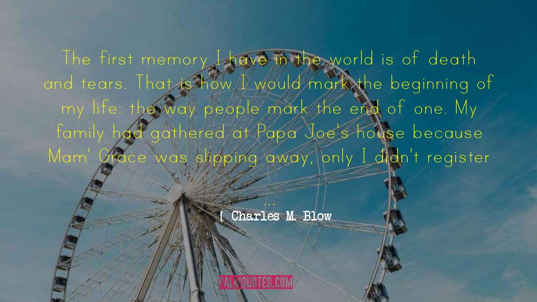 Anniversary Of Her Death quotes by Charles M. Blow