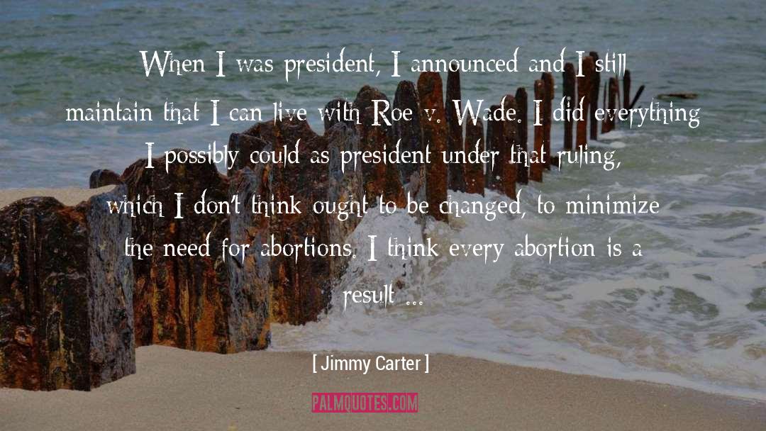 Announced quotes by Jimmy Carter