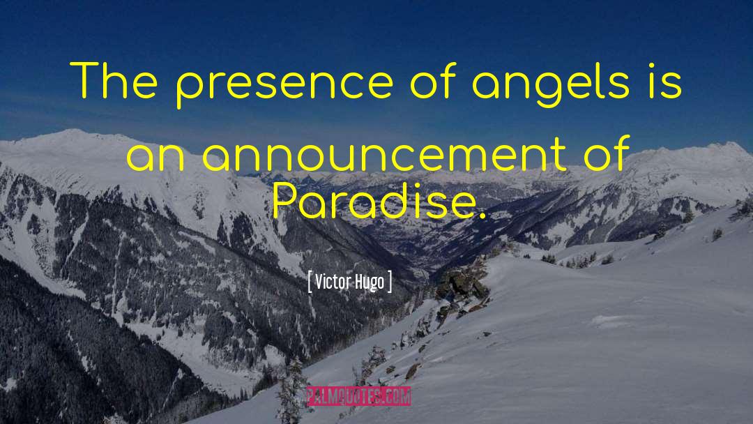Announcement quotes by Victor Hugo