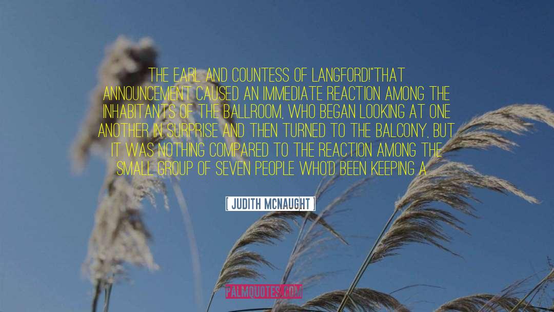 Announcement quotes by Judith McNaught