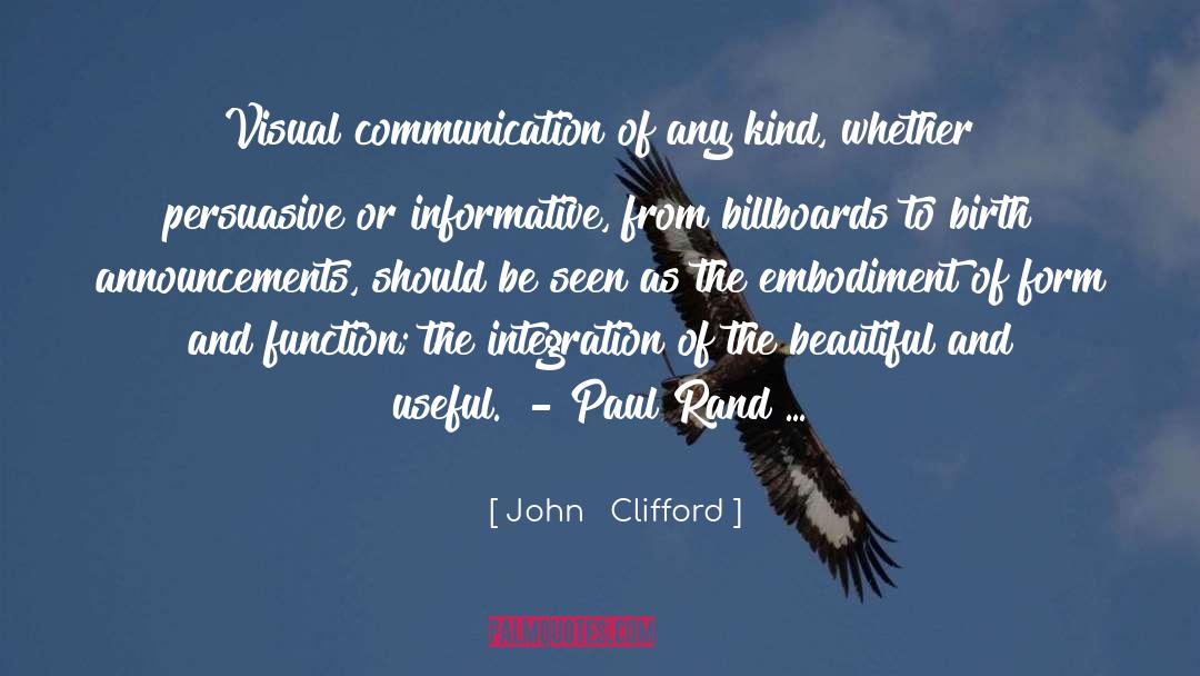 Announcements quotes by John   Clifford