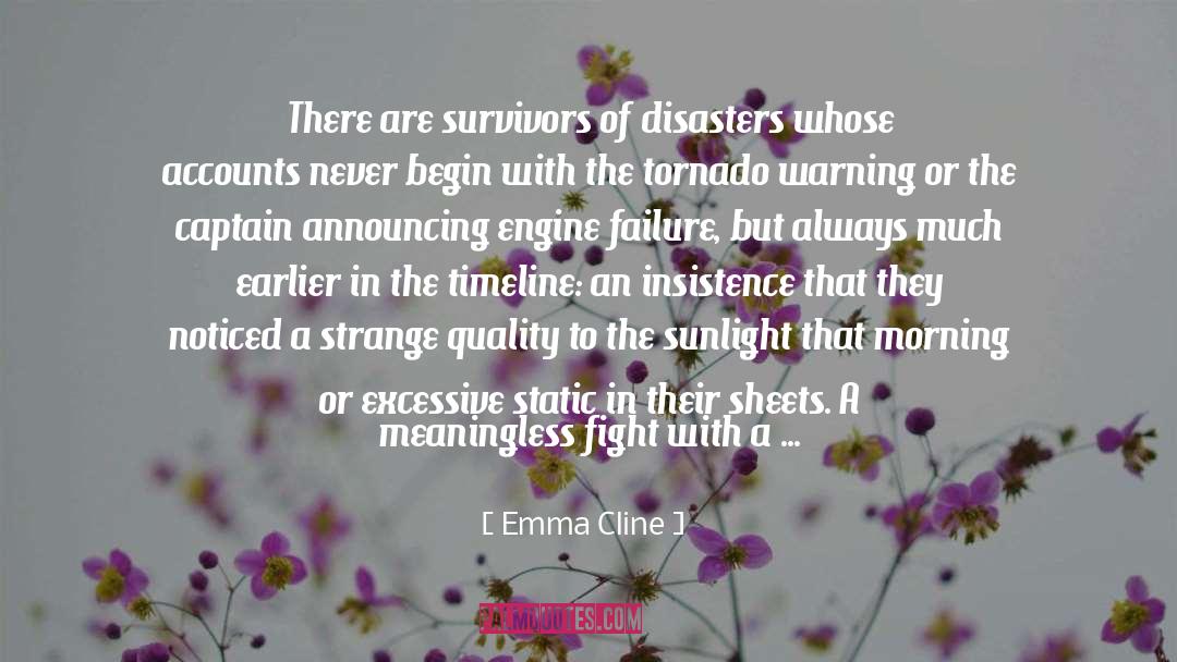 Announcing quotes by Emma Cline