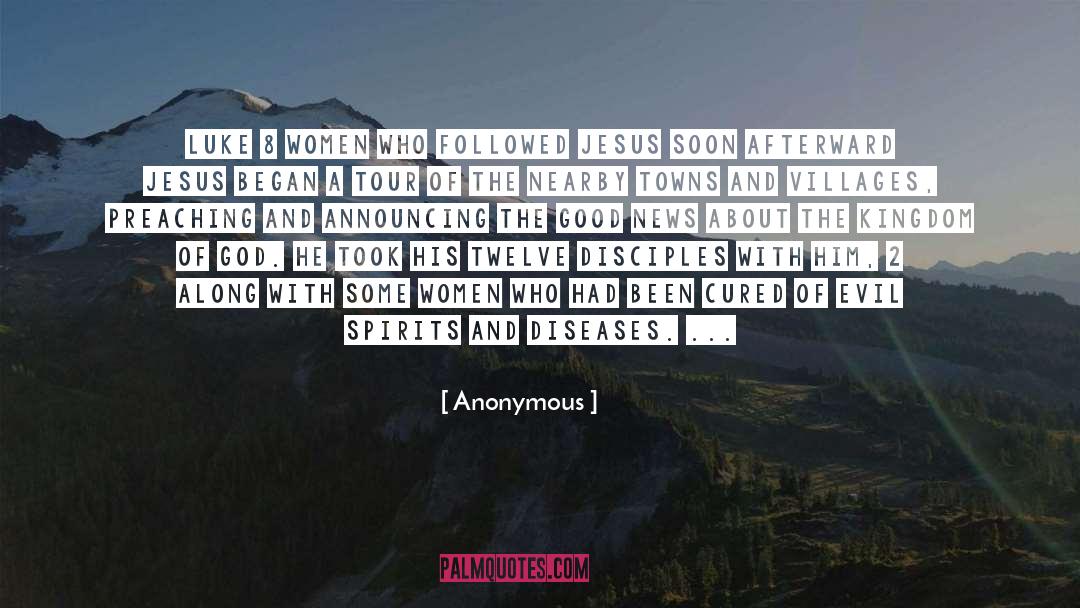 Announcing quotes by Anonymous