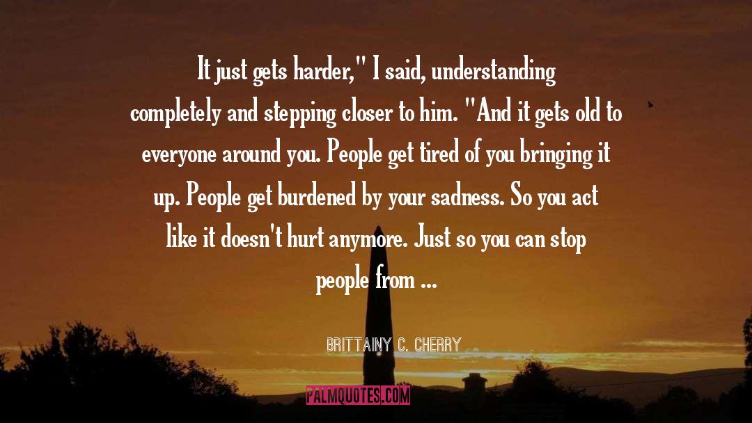 Annoy quotes by Brittainy C. Cherry