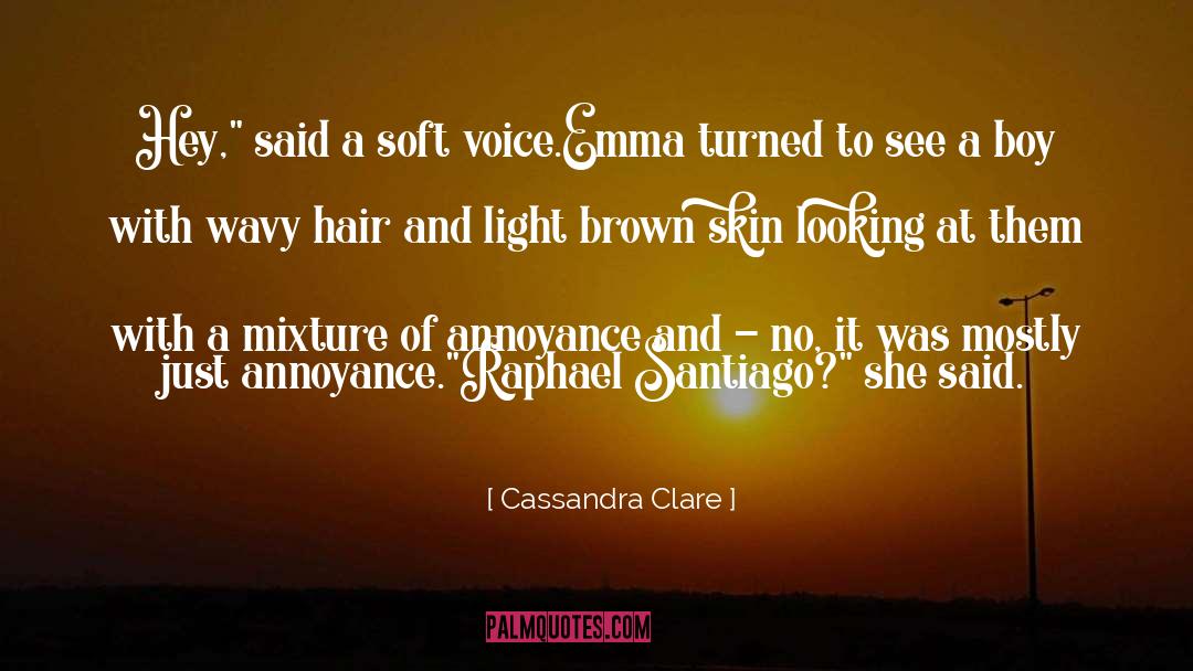 Annoyance quotes by Cassandra Clare