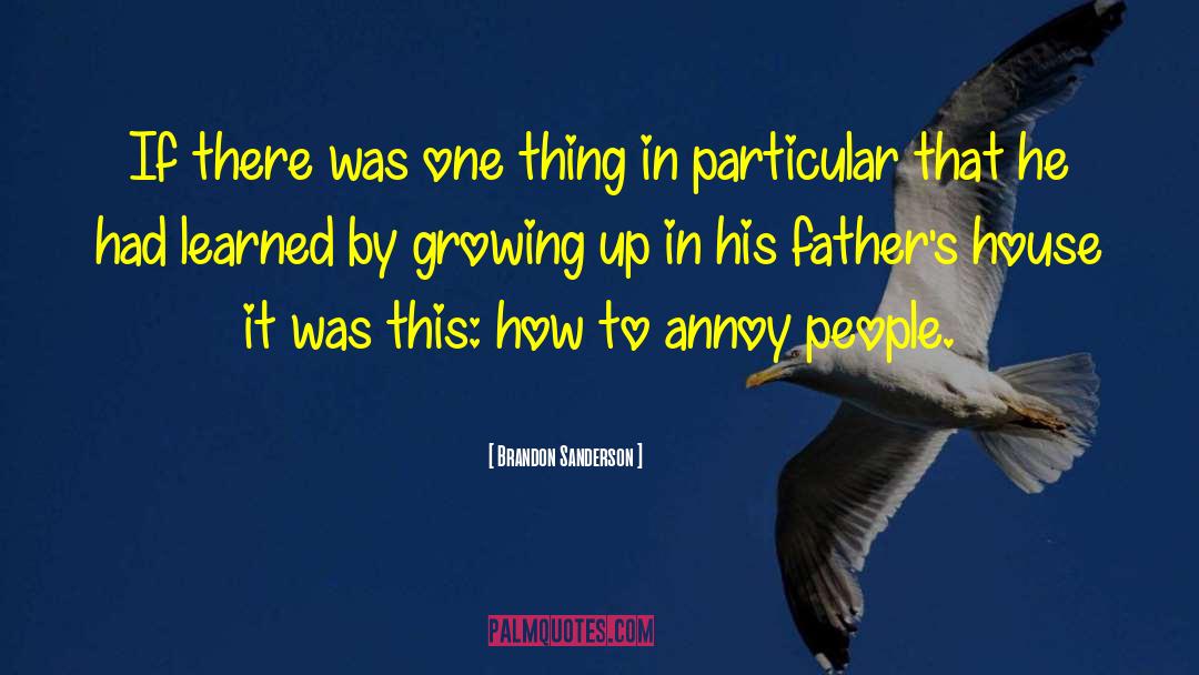 Annoying People quotes by Brandon Sanderson