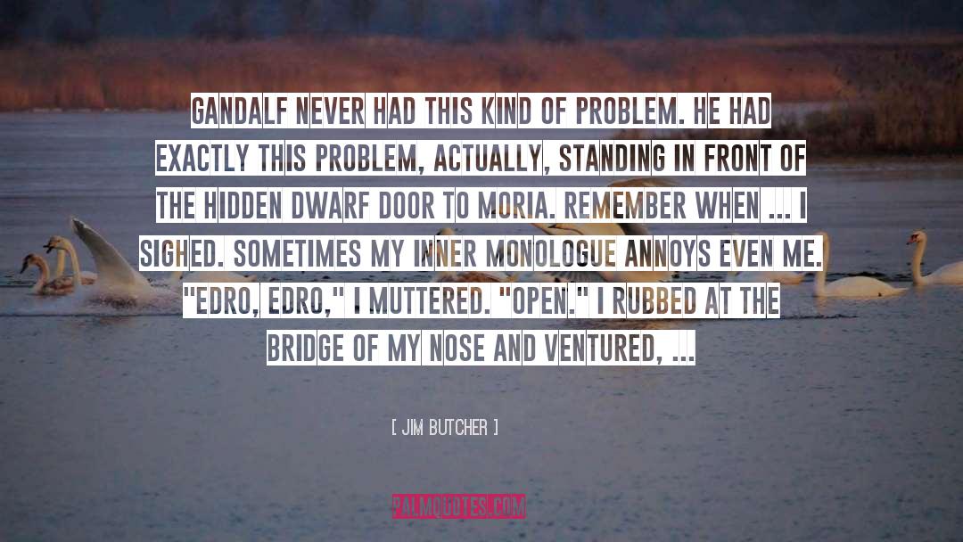 Annoys quotes by Jim Butcher