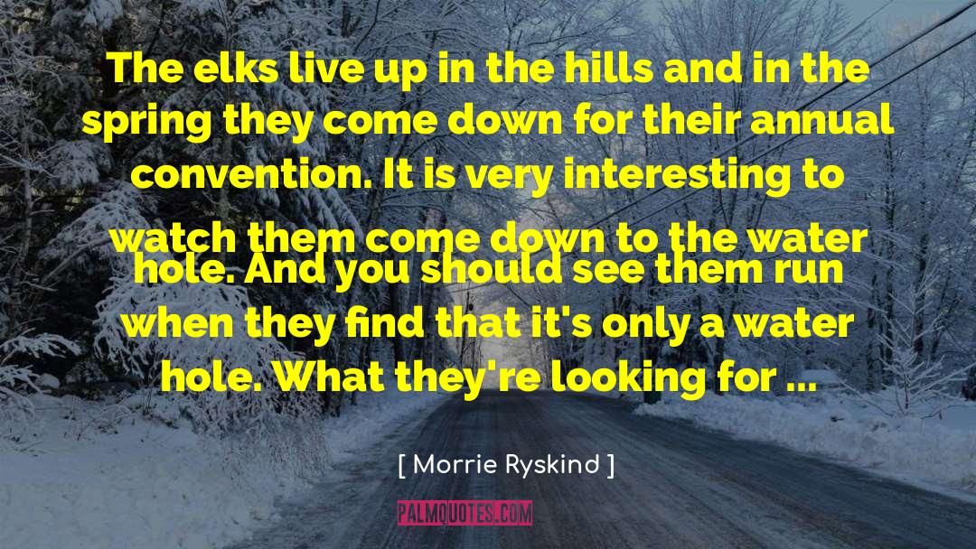 Annual quotes by Morrie Ryskind