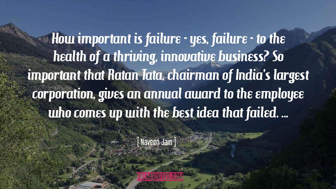 Annuals quotes by Naveen Jain