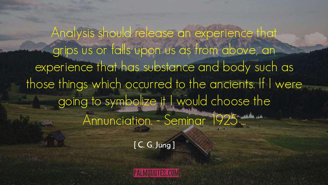 Annunciation quotes by C. G. Jung