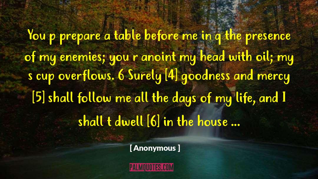 Anoint quotes by Anonymous