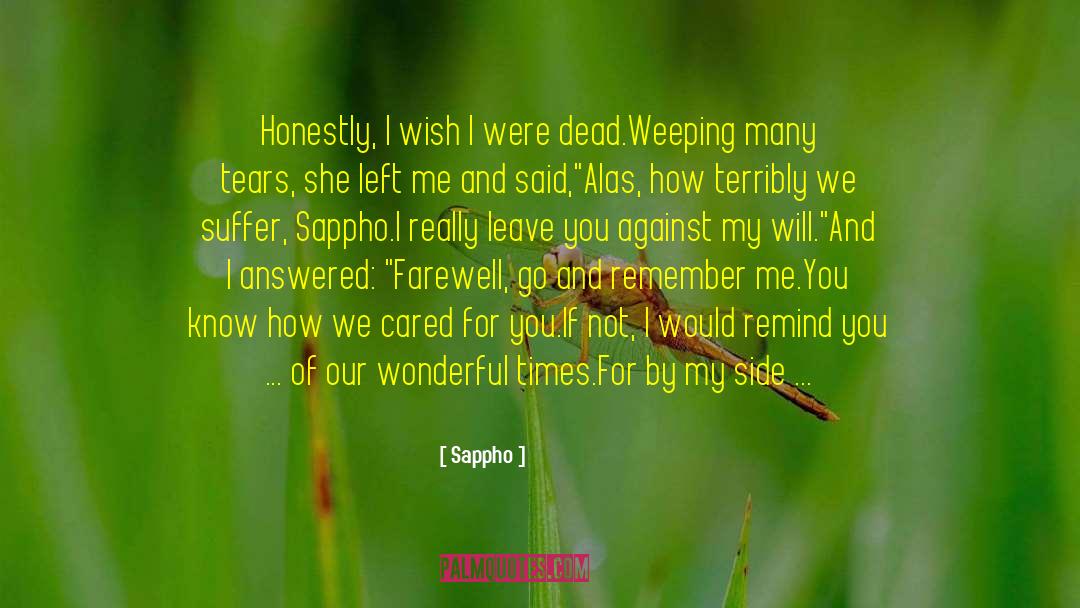 Anointed quotes by Sappho