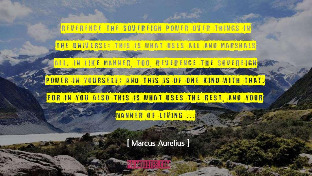 Anointing Power quotes by Marcus Aurelius