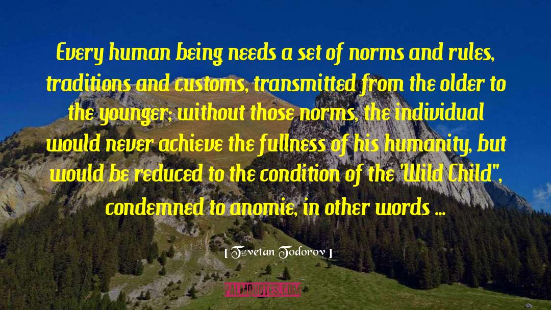 Anomie Anatomy quotes by Tzvetan Todorov